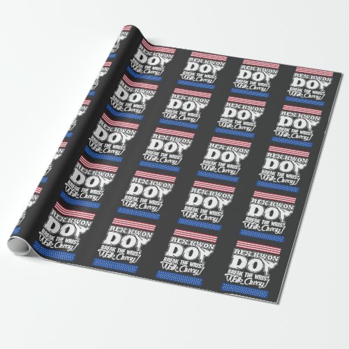 Rex Kwon Do Break The Wrist Walk Away Wrapping Paper