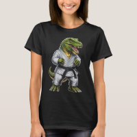 Rex Martial Arts Dinosaur Karate Judo Bjj Fighter 