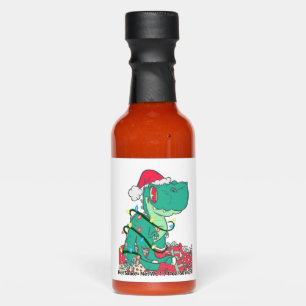 rex-mas dinosaur christmas hot sauces
