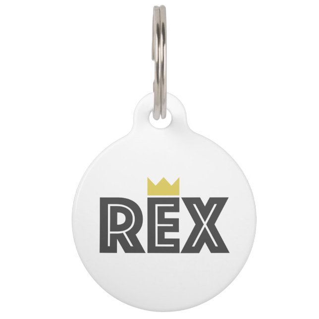Rex Pet ID Tag (Front)