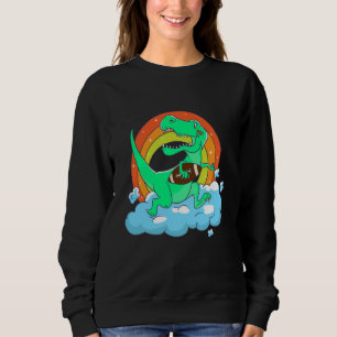 rex playing rugby football sweatshirt