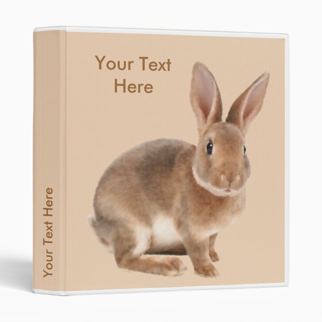 Rex rabbit Binder (Front/Spine)