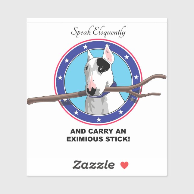 Rex Speak Eloquently vinyl stickers (Sheet)