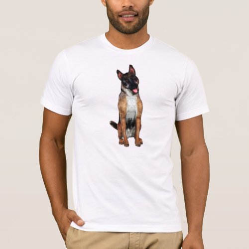 Rex the German Shepherd Mens T_Shirt
