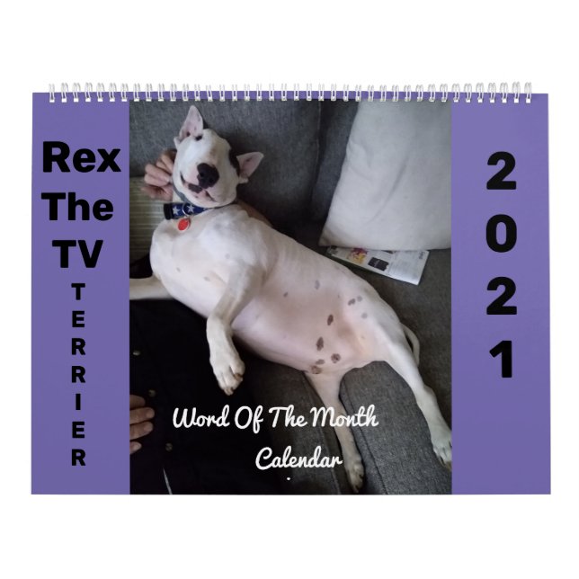 Rex The TV Terrier 2021 Calendar (Cover)