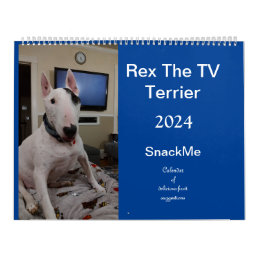 Rex The TV Terrier 2024 SnackMe Calendar