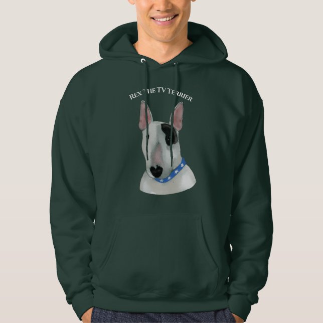 Rex The TV Terrier cool hoodie (Front)