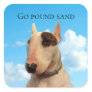 Rex The TV Terrier Go Pound Sand Stickers