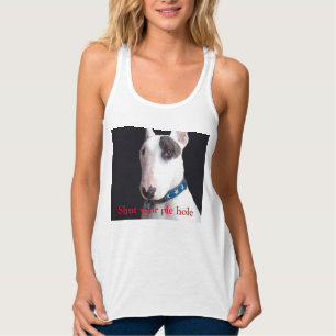 Rex The TV Terrier Shut Your pie hole tank Top