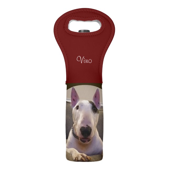 Rex The TV Terrier Wine Tote (Front)