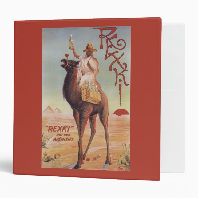 Rexki - King of Before Dinner Liqueurs Binder (Front/Inside)