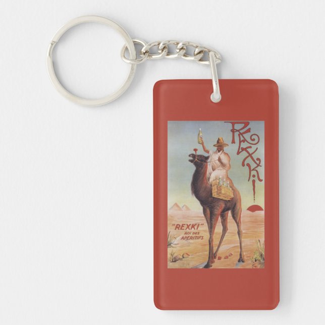 Rexki - King of Before Dinner Liqueurs Keychain (Front)