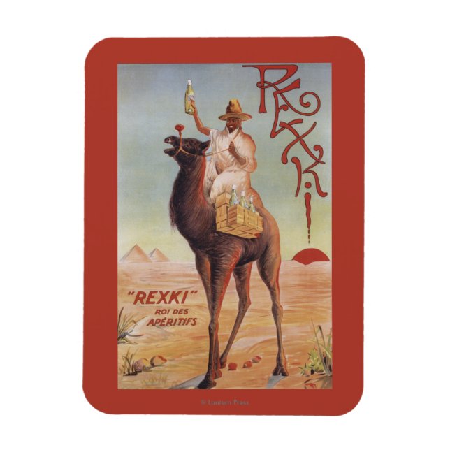 Rexki - King of Before Dinner Liqueurs Magnet (Vertical)