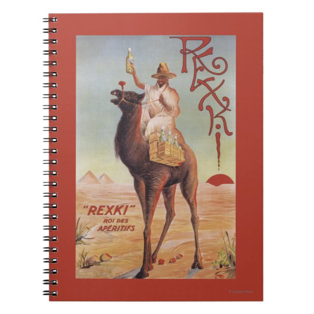 Rexki - King of Before Dinner Liqueurs Notebook (Front)