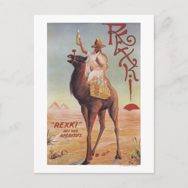 Rexki - King of Before Dinner Liqueurs Postcard (Front)