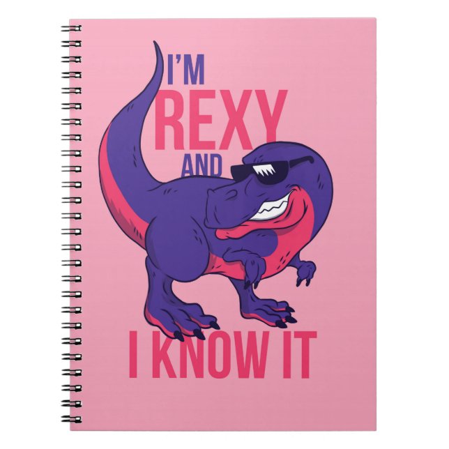Rexy Pun Notebook (Front)