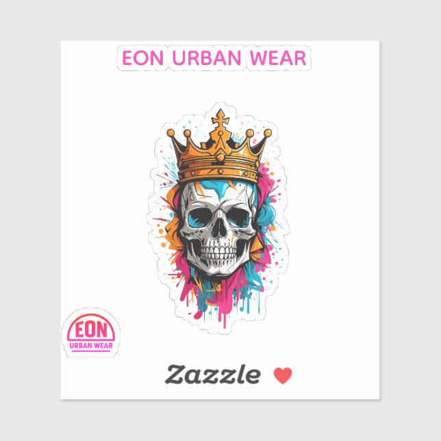 REY CALAVERA STICKER (Sheet)