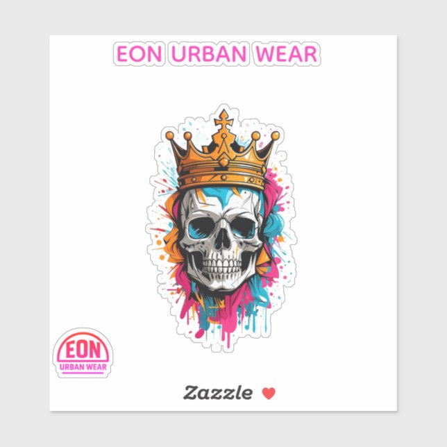 REY CALAVERA STICKER (Sheet)