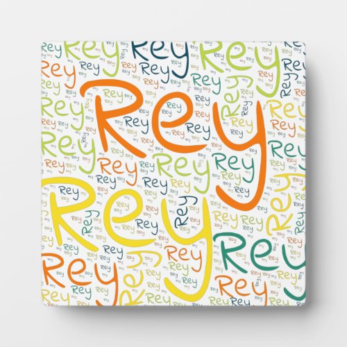 Rey Plaque