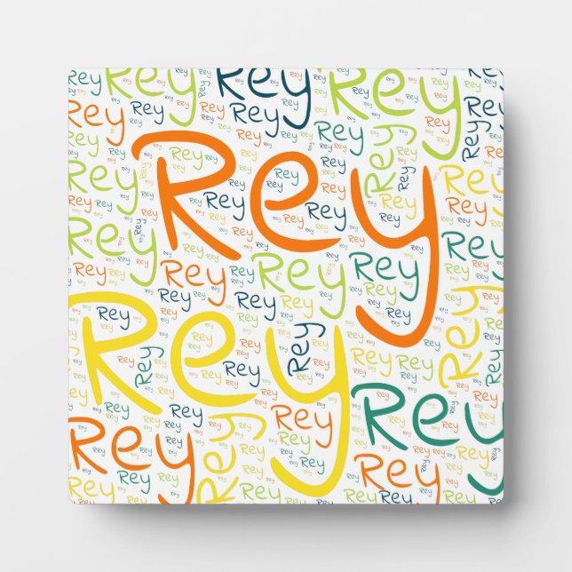 Rey Plaque (Front)