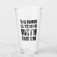 Rey | The Force is Strong with this One Glass