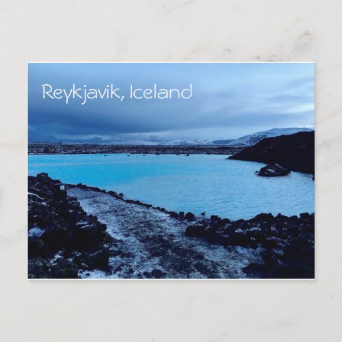 Reykjavik Iceland Blue Lagoon Postcard