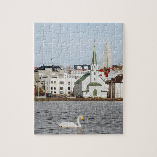 Reykjavik Iceland Jigsaw Puzzle (Vertical)