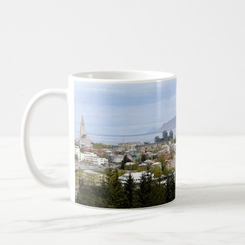 Reykjavik Iceland Landscape Esja Photo Coffee Mug