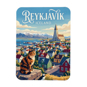 Reykjavik Iceland Magnet