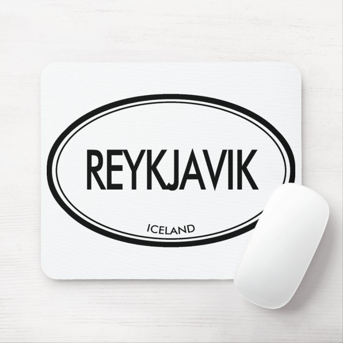 Reykjavik, Iceland Mouse Pad