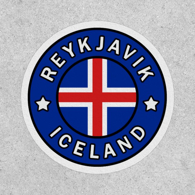 Reykjavik Iceland Patch (Front)