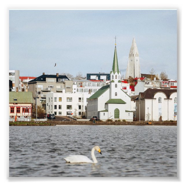 Reykjavik Iceland Photo Print (Front)