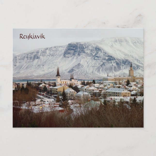 Reykjavik, Iceland Postcard (Front)