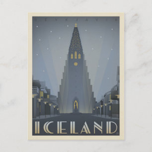 Reykjavik, Iceland Postcard