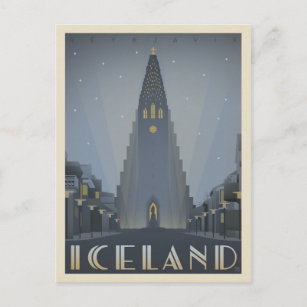 Reykjavik, Iceland Postcard