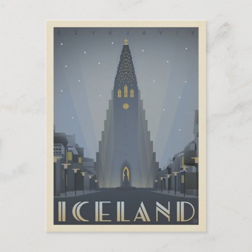 Reykjavik Iceland Postcard
