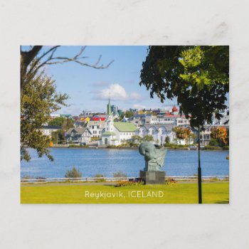 Reykjavik Iceland Postcard by PizzaRiia at Zazzle