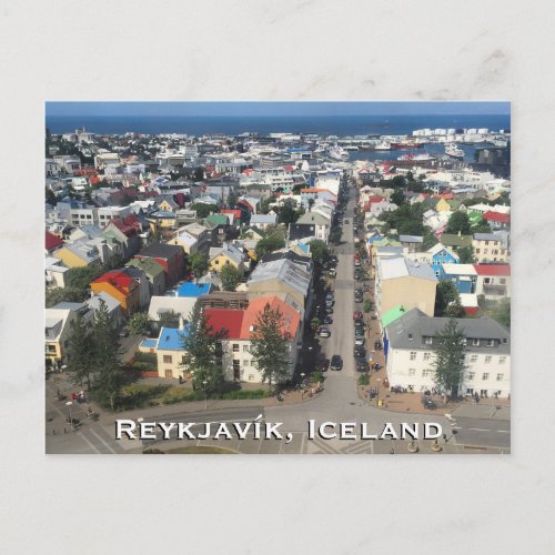 Reykjavk Iceland Postcard