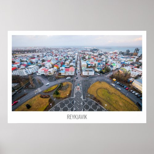 Reykjavik Iceland Poster