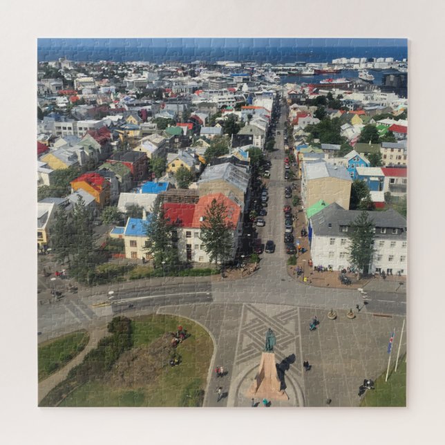Reykjavík, Iceland Puzzle (Horizontal)
