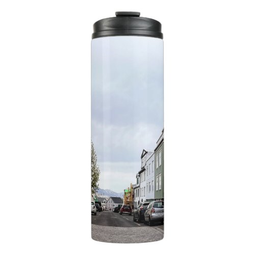 Reykjavik Iceland Street Scene Europe Photo Thermal Tumbler