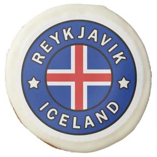 Reykjavik Iceland Sugar Cookie
