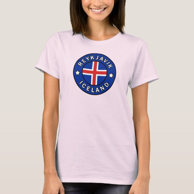 Reykjavik Iceland T-Shirt (Front)