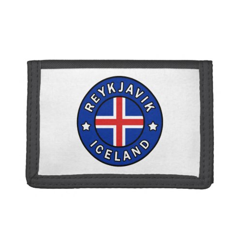 Reykjavik Iceland Trifold Wallet