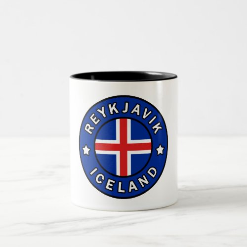 Reykjavik Iceland Two_Tone Coffee Mug