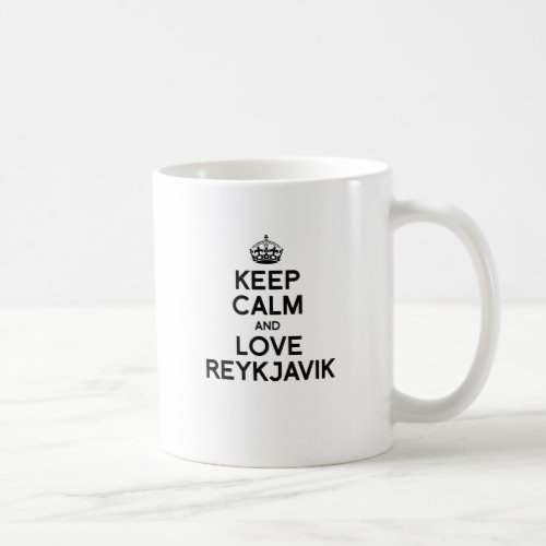 REYKJAVIK KEEP CALM _png Coffee Mug