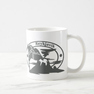 Reykjavik Stamp Coffee Mug