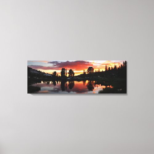 Reymann Lake Sunset _ Yosemite Canvas Print