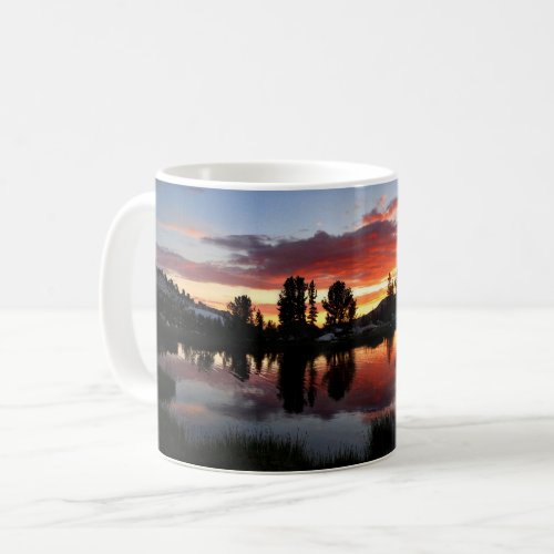 Reymann Lake Sunset _ Yosemite Coffee Mug