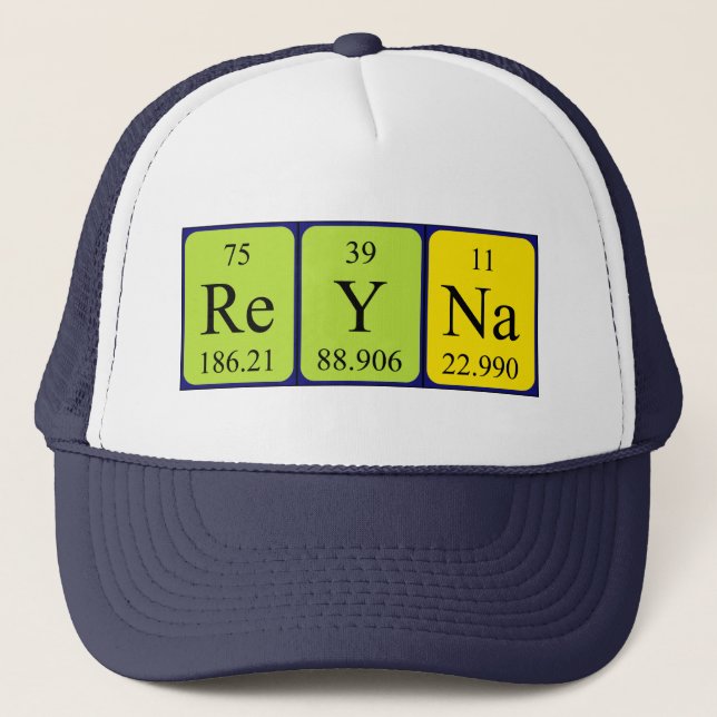 Reyna periodic table name hat (Front)